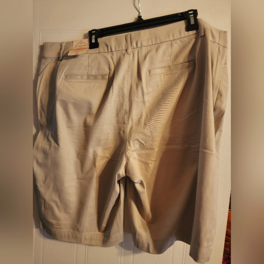 St. John's Bay Khaki Bermuda Shorts Size 20W